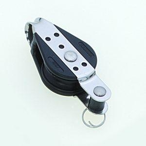 Kogelgelagerd blok met hondsvot voor Ø8mm