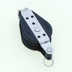 Kogelgelagerd blok met hondsvot voor Ø10mm