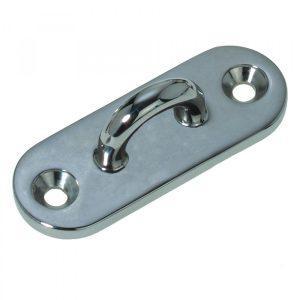 RVS beugelplaat / dekoog