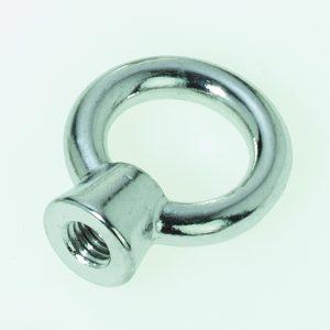 RVS A4 oogmoer schroefoog V M