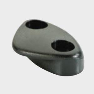 Nylon haakje voor lijn of elastiek Ø 5 mm