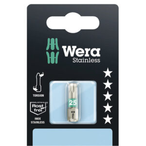 Wera roestvaststalen Torx® bits, vacuüm-ijsgehard