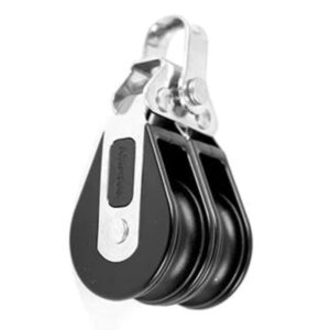 Kogelgelagerd 2-schijfs blok voor lijn Ø 10 mm