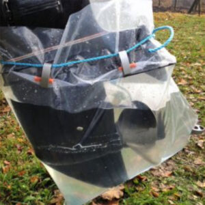 Spoelzak voor buitenboordmotoren