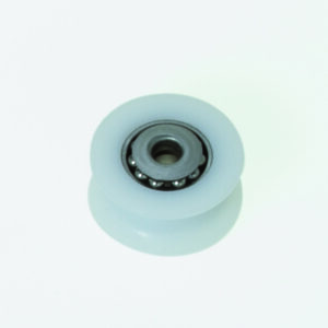 Kogelgelagerde touwschijf Ø 20 mm voor lijn Ø 8 mm