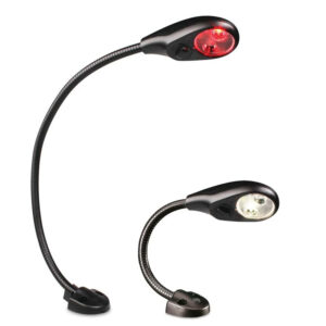 Hella LED flexi spot kaartleeslamp rood/wit Multivolt®