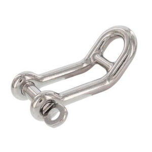 RVS geknikte grootzeilval-sluitingen met brug